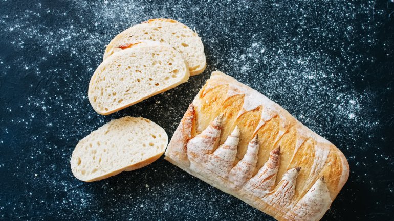 Ballaststoffarme Ernährung: Weißbrot